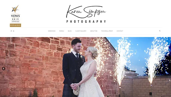Karen Simpson Photography Website
